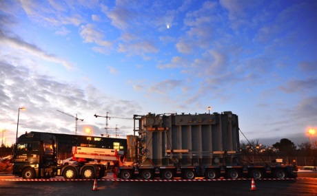 ITER transformer arrival 460